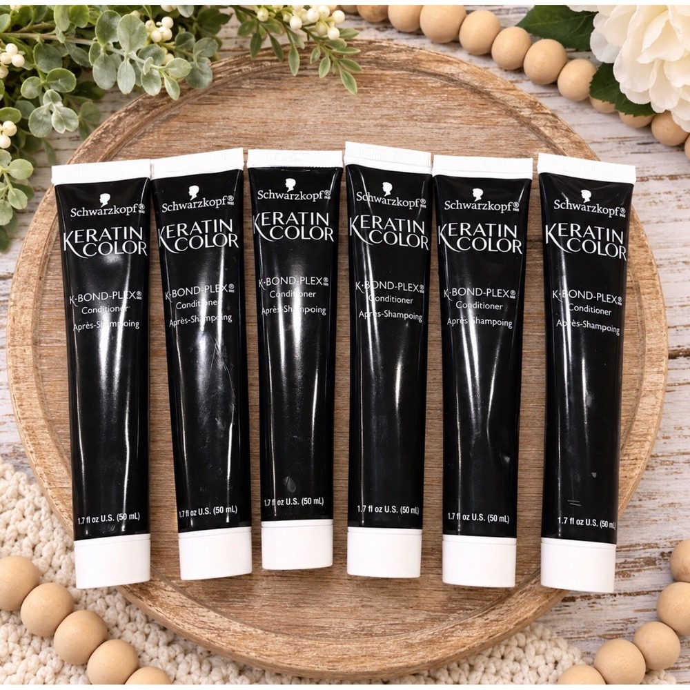 Schwarzkopf Keratin Color K-Bond-Plex Conditioner 1.7 oz Lot of 6 Hair Care NEW